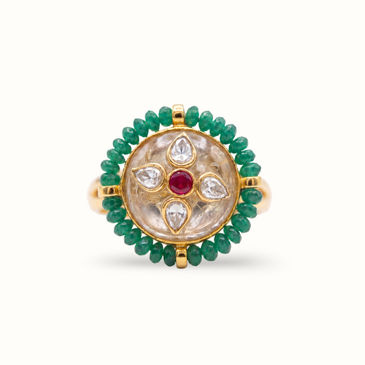 Gilded Girl — Gold Plated Finish Ring in 925 Silver
